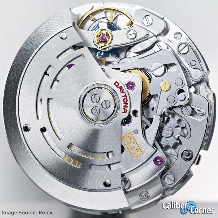 Rolex Parachrom Bleu Hairspring Watch Movements