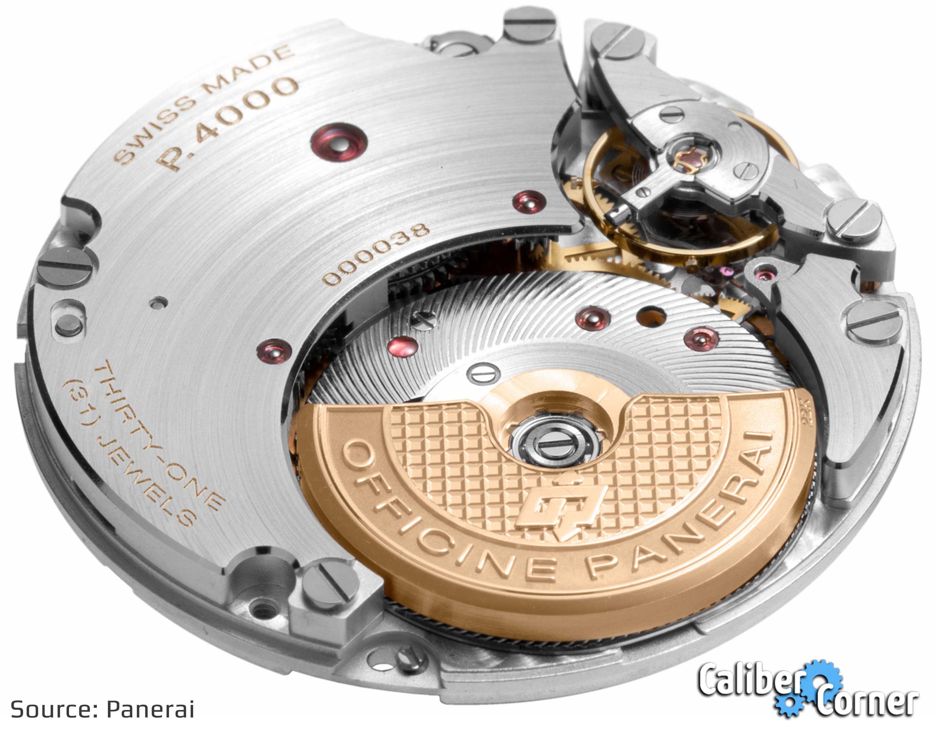 Panerai Caliber P.4000 Watch Movement