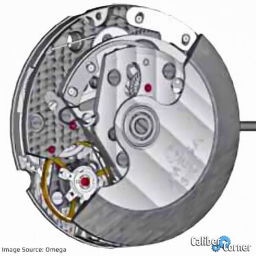 Omega Calibre 3304 Drawing