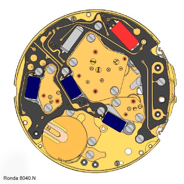 Ronda Caliber 8040.N Watch Movement