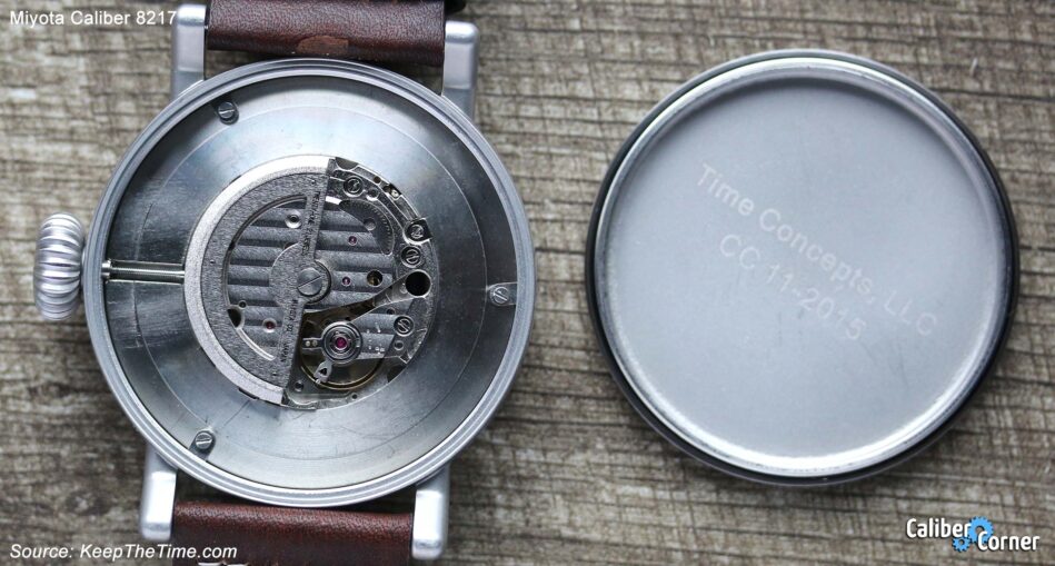Miyota Caliber 8217 Watch Movement