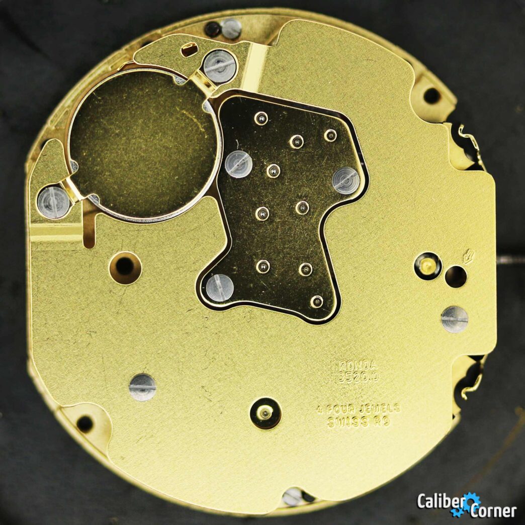 Ronda Caliber 3520.D Watch Movement