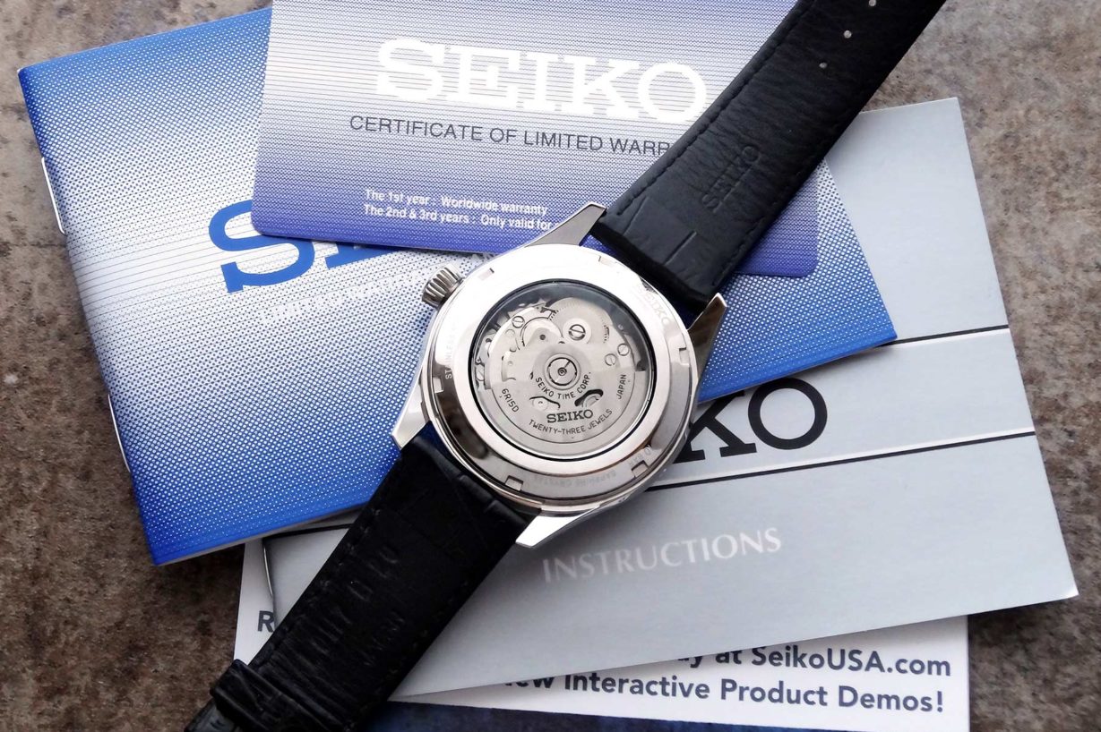 Seiko Official Watch Service Overhaul
