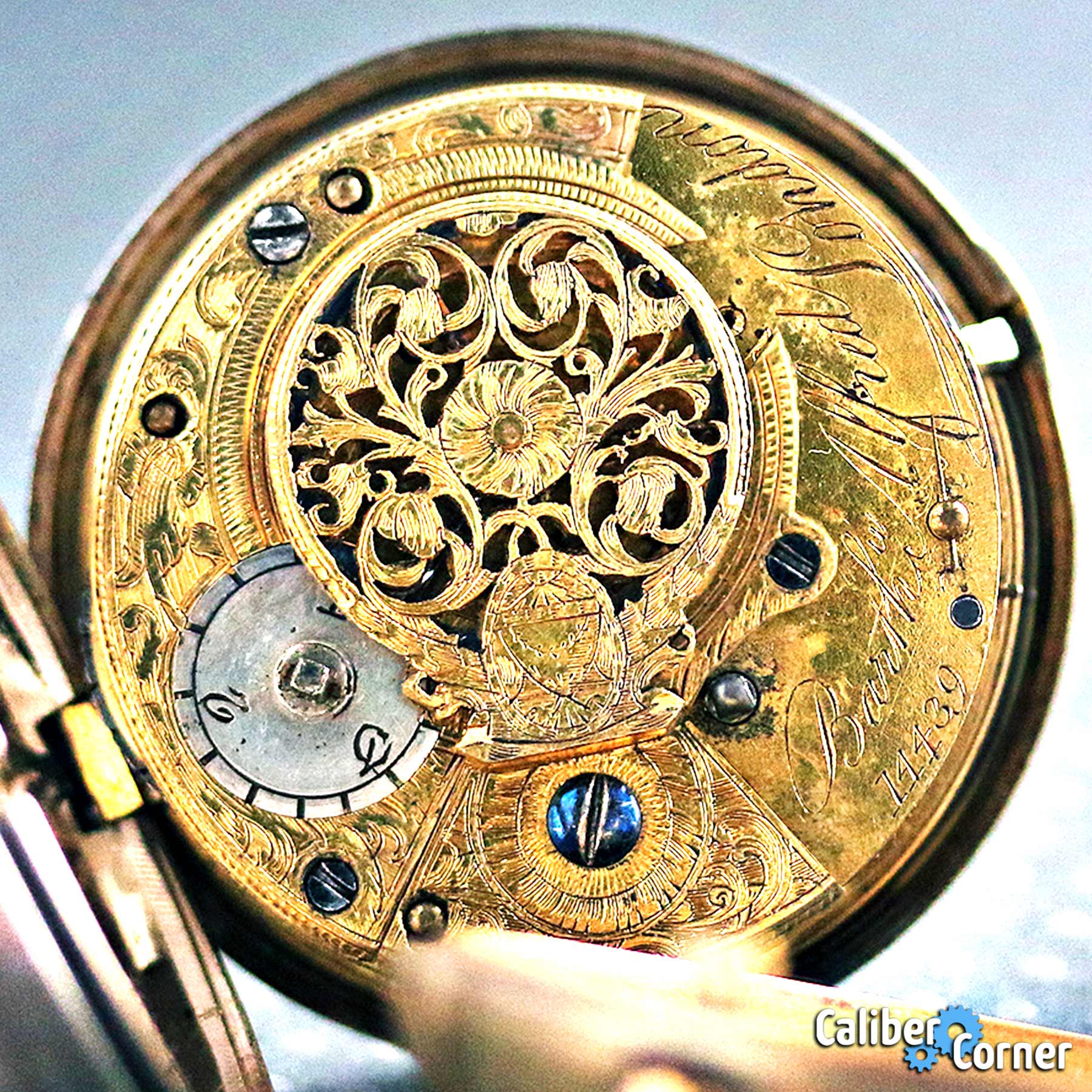 Verge Fusee English Pocket Watch Example