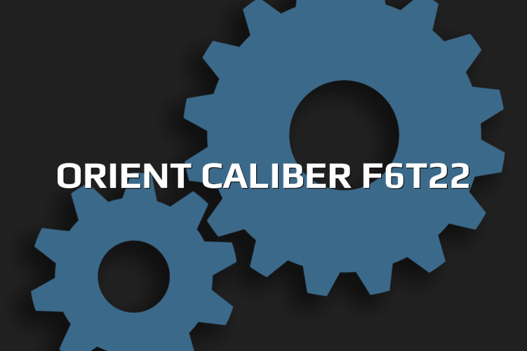 Orient Caliber F6T22