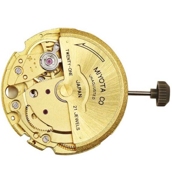 Miyota 8215 Replacement Movement Gold