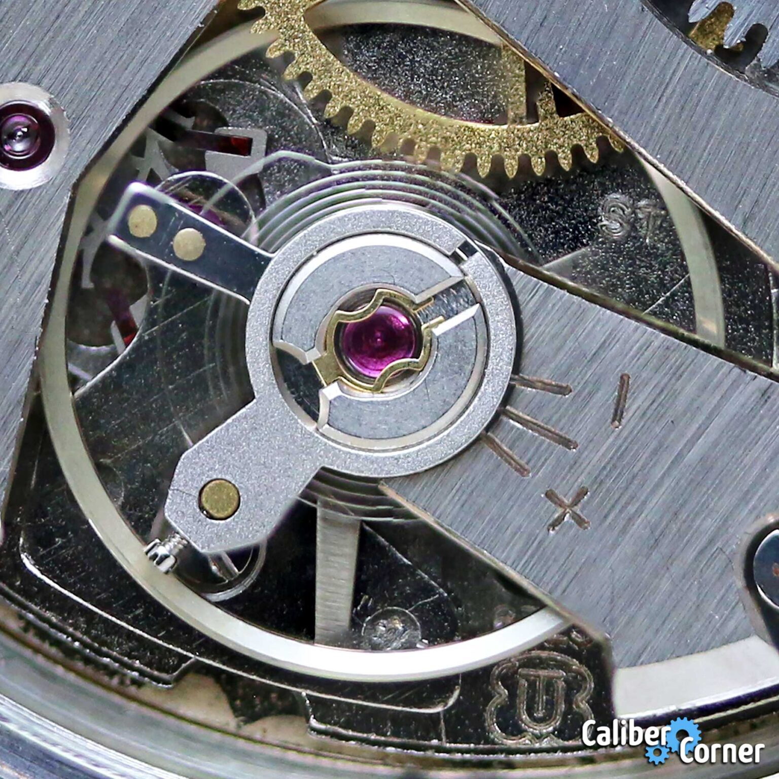 Mouvement De Montre Unitas 6325 - Modèle Vintage LIP De 1975 - Pièce D'occasion