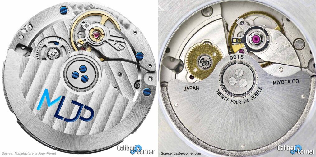 La Joux Perret Caliber LJP G100 Watch Movement La Joux Perret Caliber LJP G100 Watch Movement