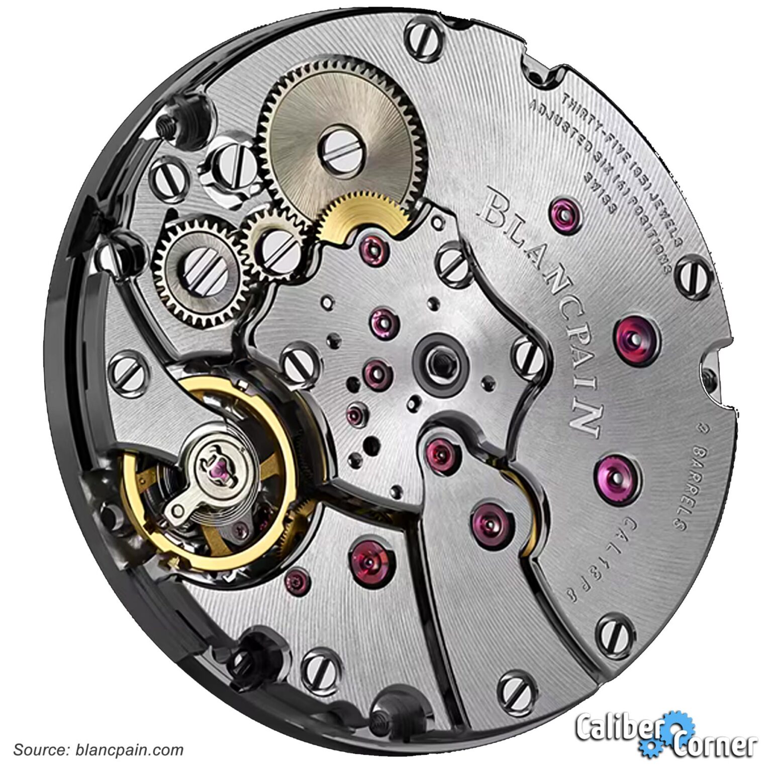 Caliber Corner Watch Movement Database Wiki