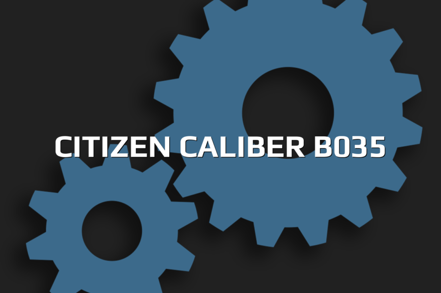 Citizen Caliber B035