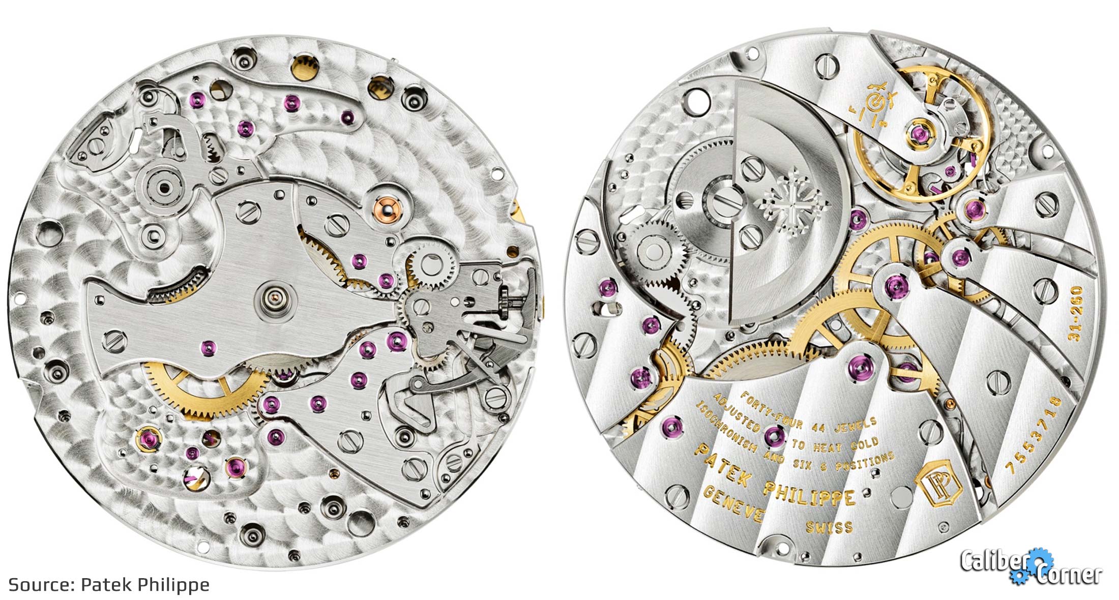 Patek Philippe Caliber 31 260 Ps Fus 24h Front And Back