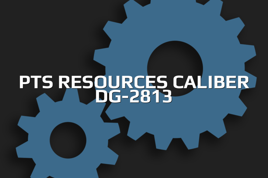 PTS Resources Caliber DG-2813