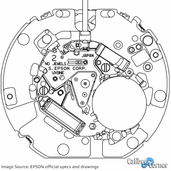 Ronda Caliber 6004.B Watch Movement