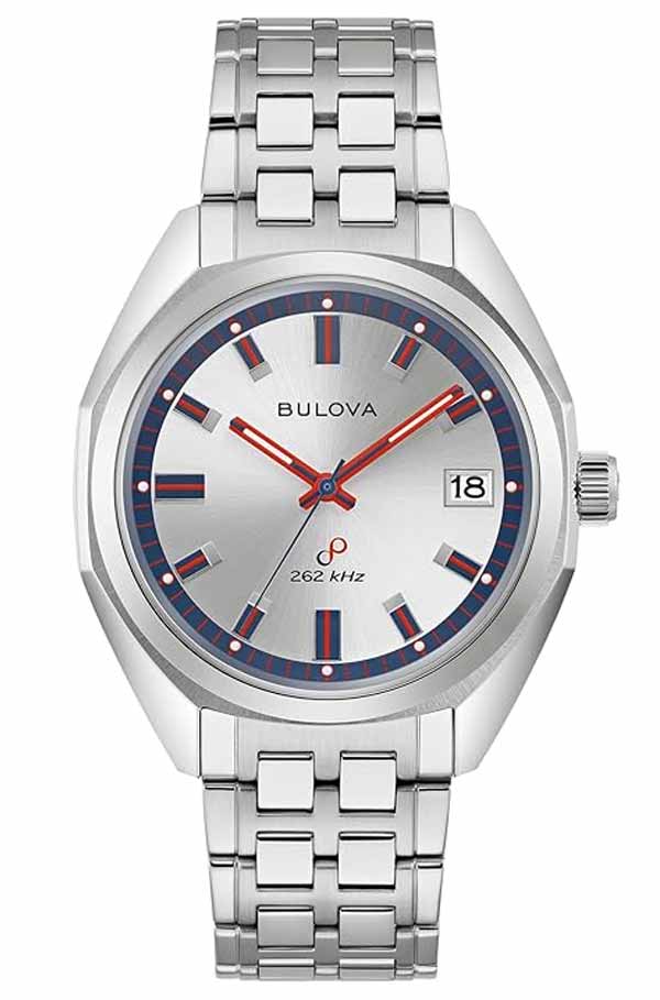 Bulova Jet Star Silver Blue 96k112 Nm50