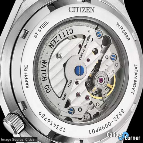 Citizen Miyota Caliber 8322