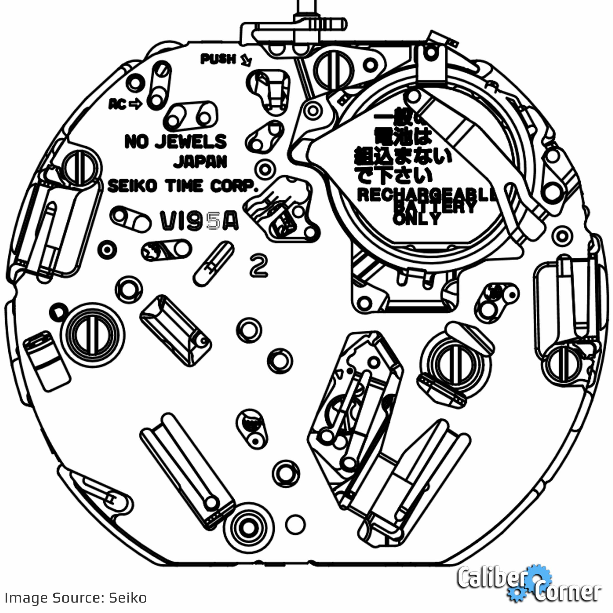 Seiko Caliber V195