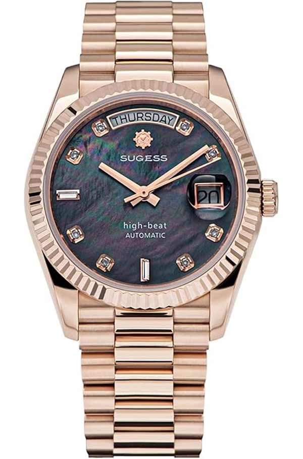 Sugess Day Date President Mop Diamond Dial S449 01 Sl3034