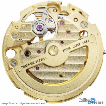 Miyota Caliber 82s3 Gilt