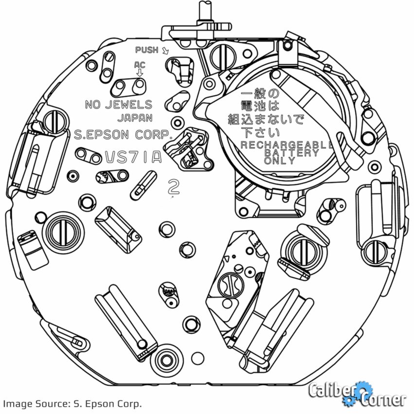 Seiko Caliber 8L45 Watch Movement