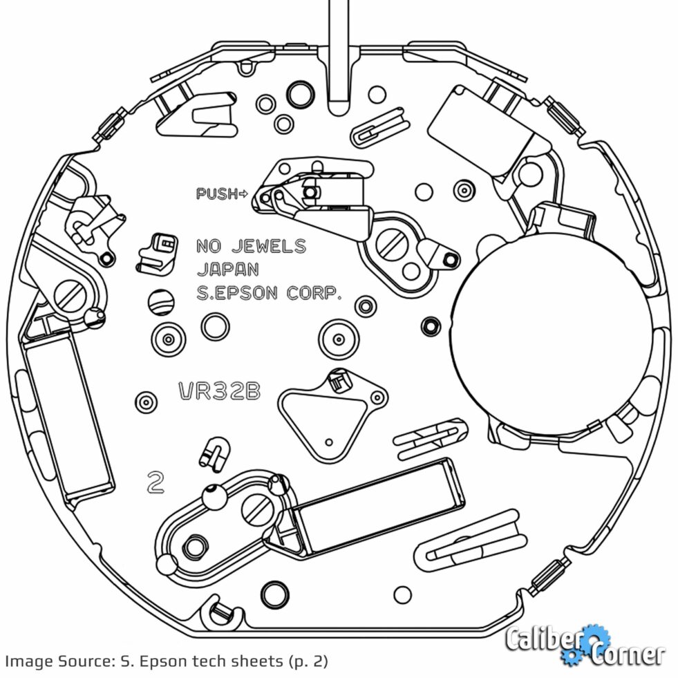 Seiko Caliber 8L45 Watch Movement