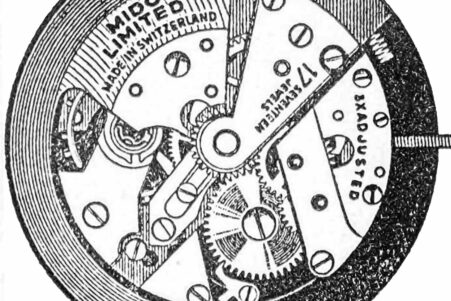 Parti Di Ricambio Originali Per Movimento Orologio A. Schild (AS) 1203 - Set Completo