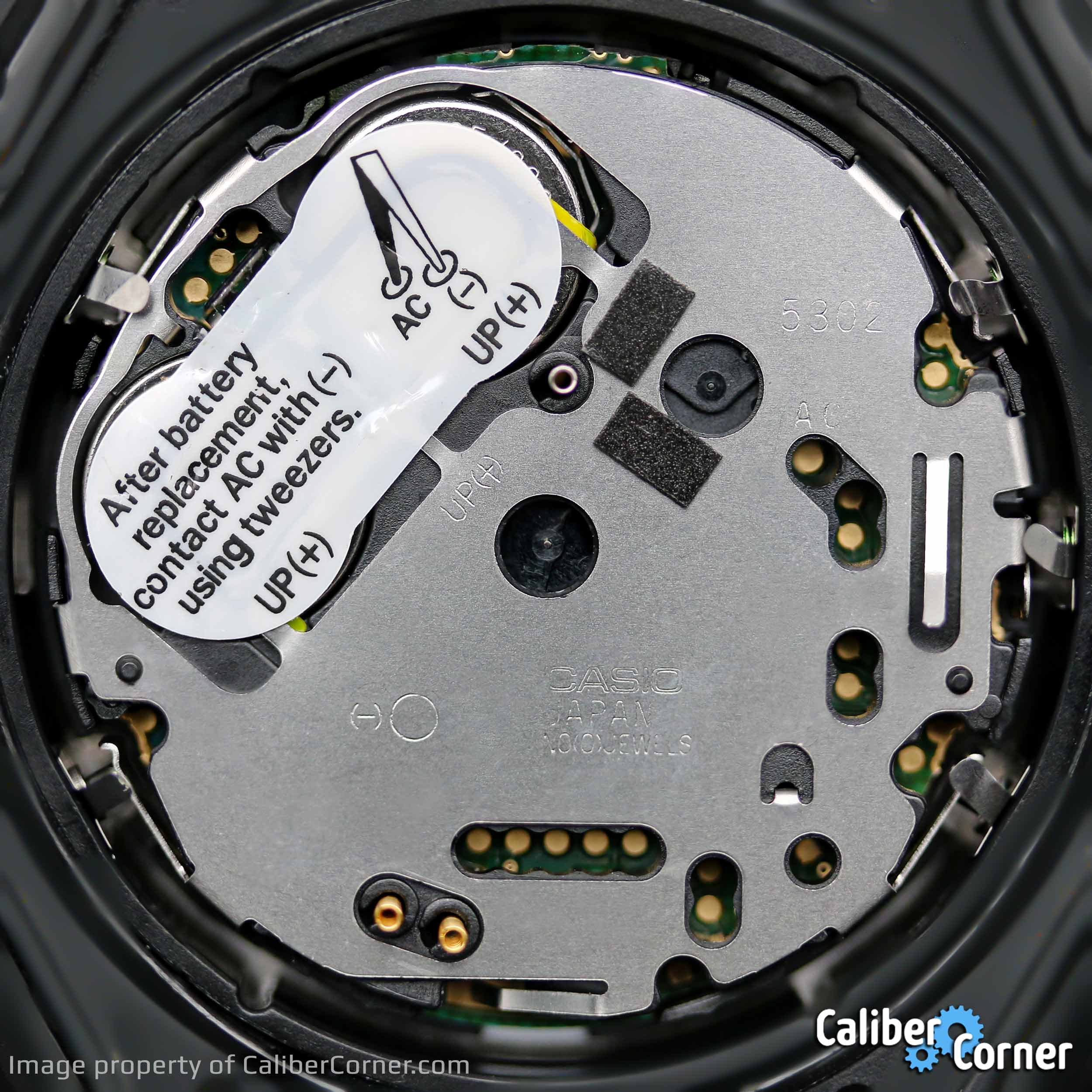 カシオG-SHOCK スカイコックピットGA-1000 5302　電池交換済み G-Shock Module 5302 Watch Movement